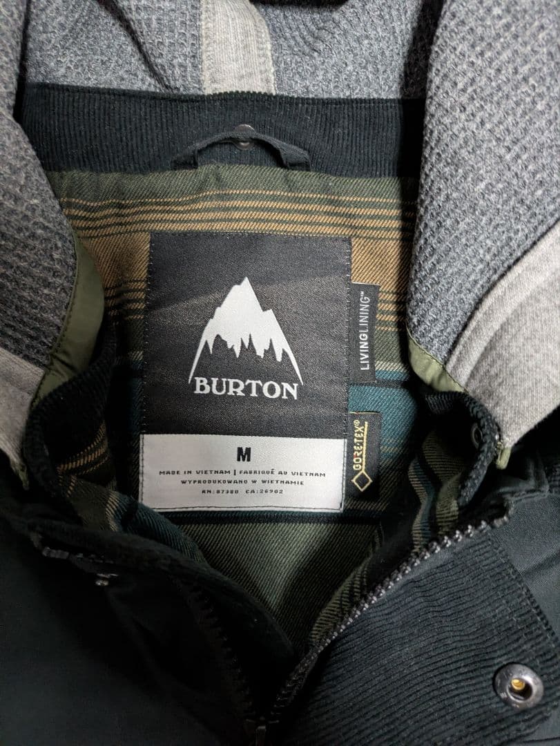 【美品！大人気！】BURTON　 GORE-TEX　 スノーボードウェア　M