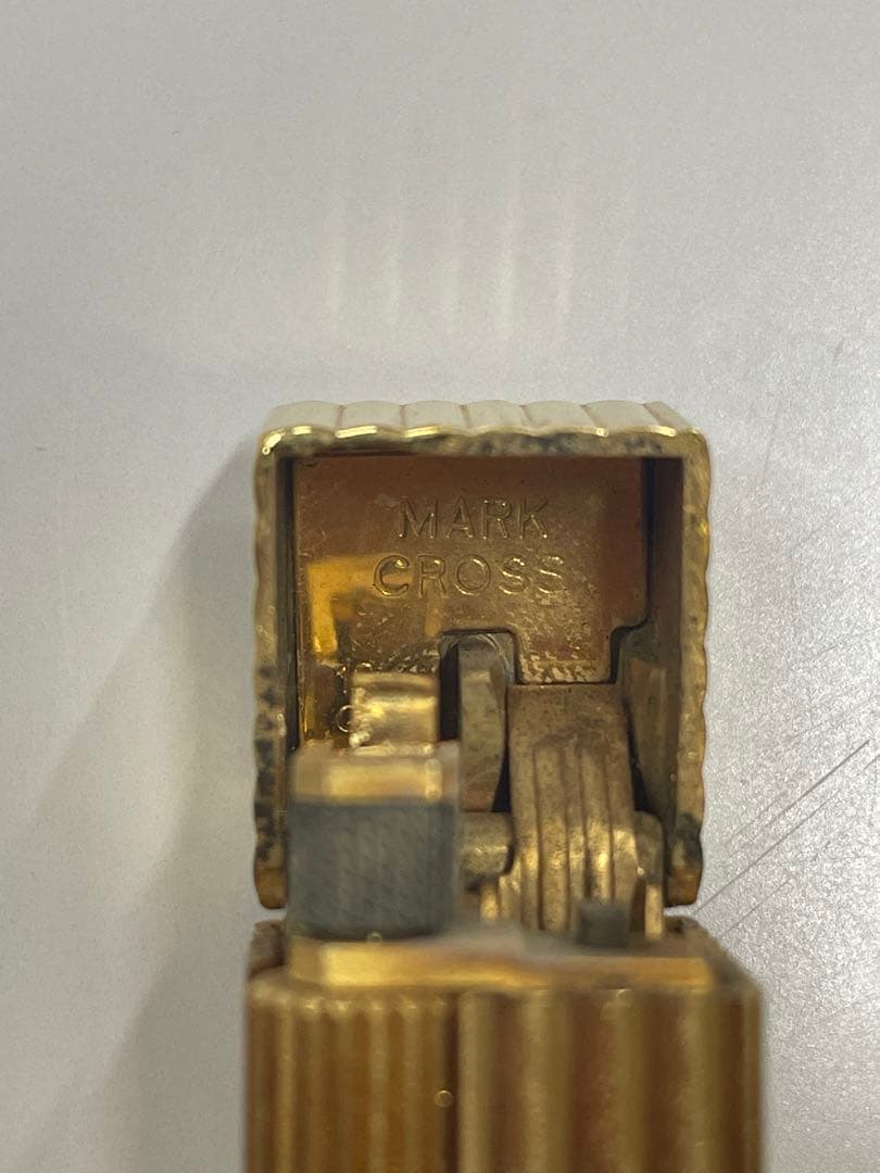 MARK CROSS ゴールドライター ストライプデザイン
