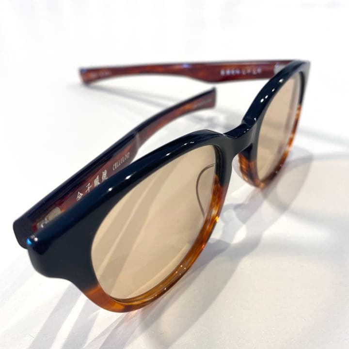 ［新品・未使用］金子眼鏡　べっ甲柄　サングラス