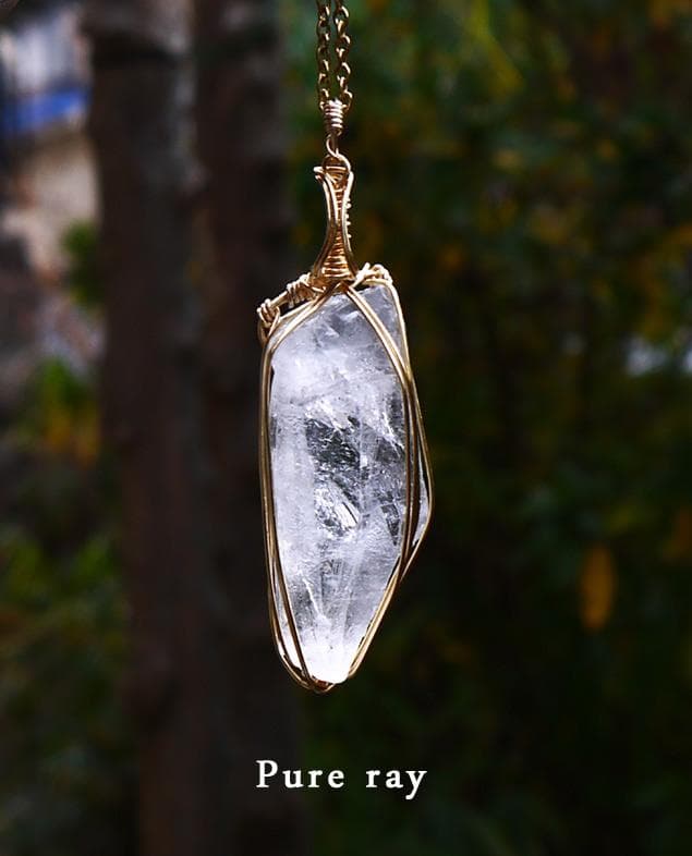 高品質 レムリアンクリスタルピュアレイ ペンダントトップ◇ - メルカリ