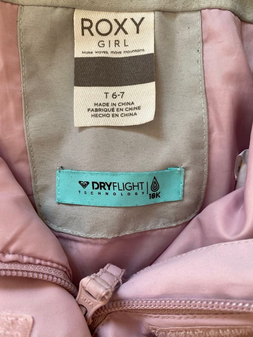 ROXY ロキシースキーウエアスノーウェア 120 110 手袋つき３点セット