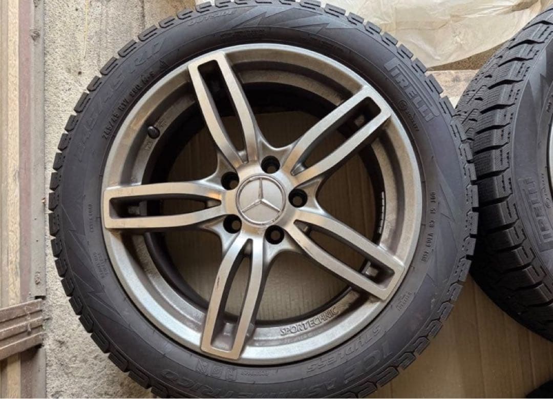 ピレリスタッドレス & SPORTECHNICアルミ4本セットW212 Eクラス - メルカリ