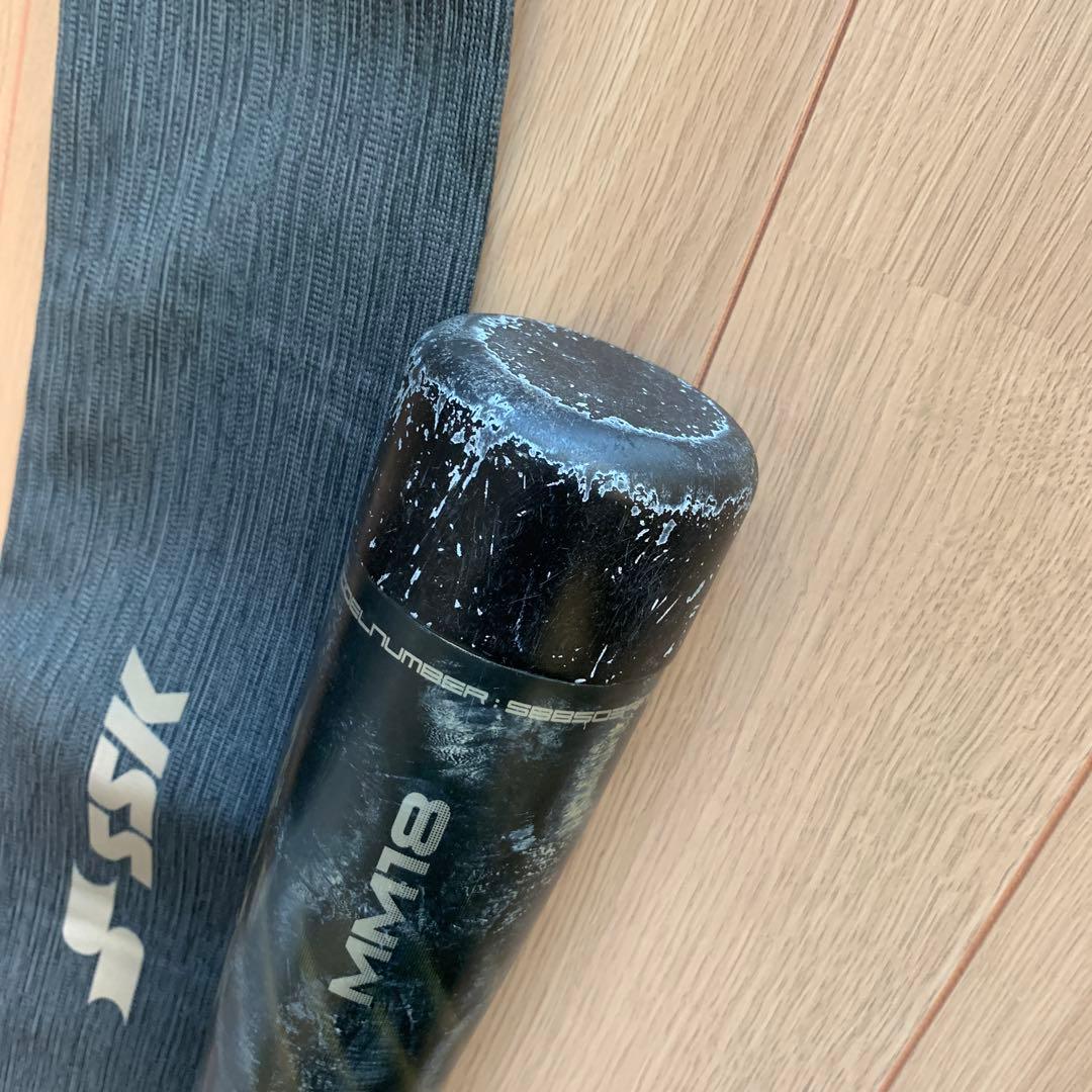 SSK MM18 軟式バット 78cmミドル　バットケース付き