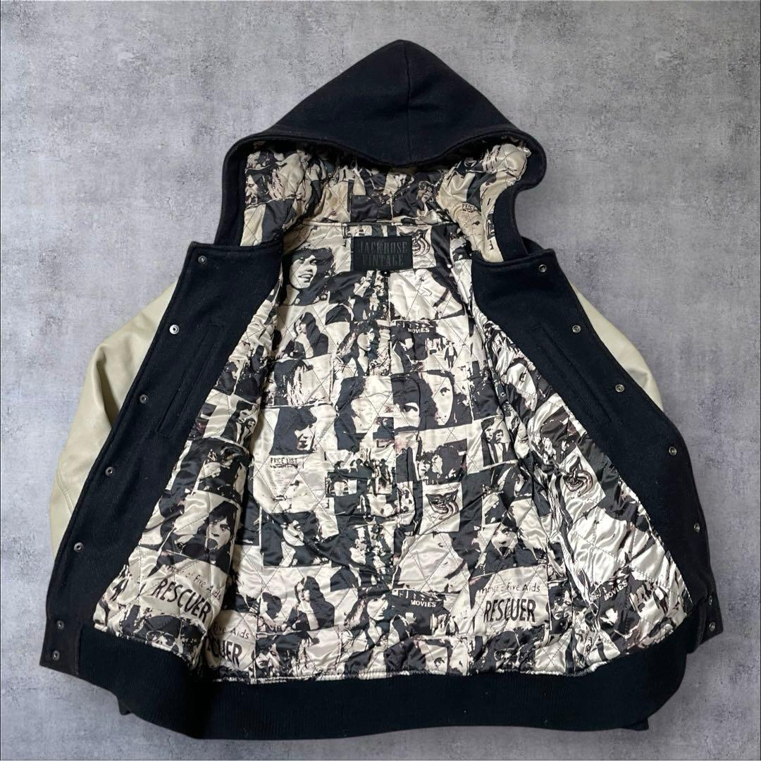 ジャックローズ JACK ROSE ローリングストーンズ スタジャン レザー 4