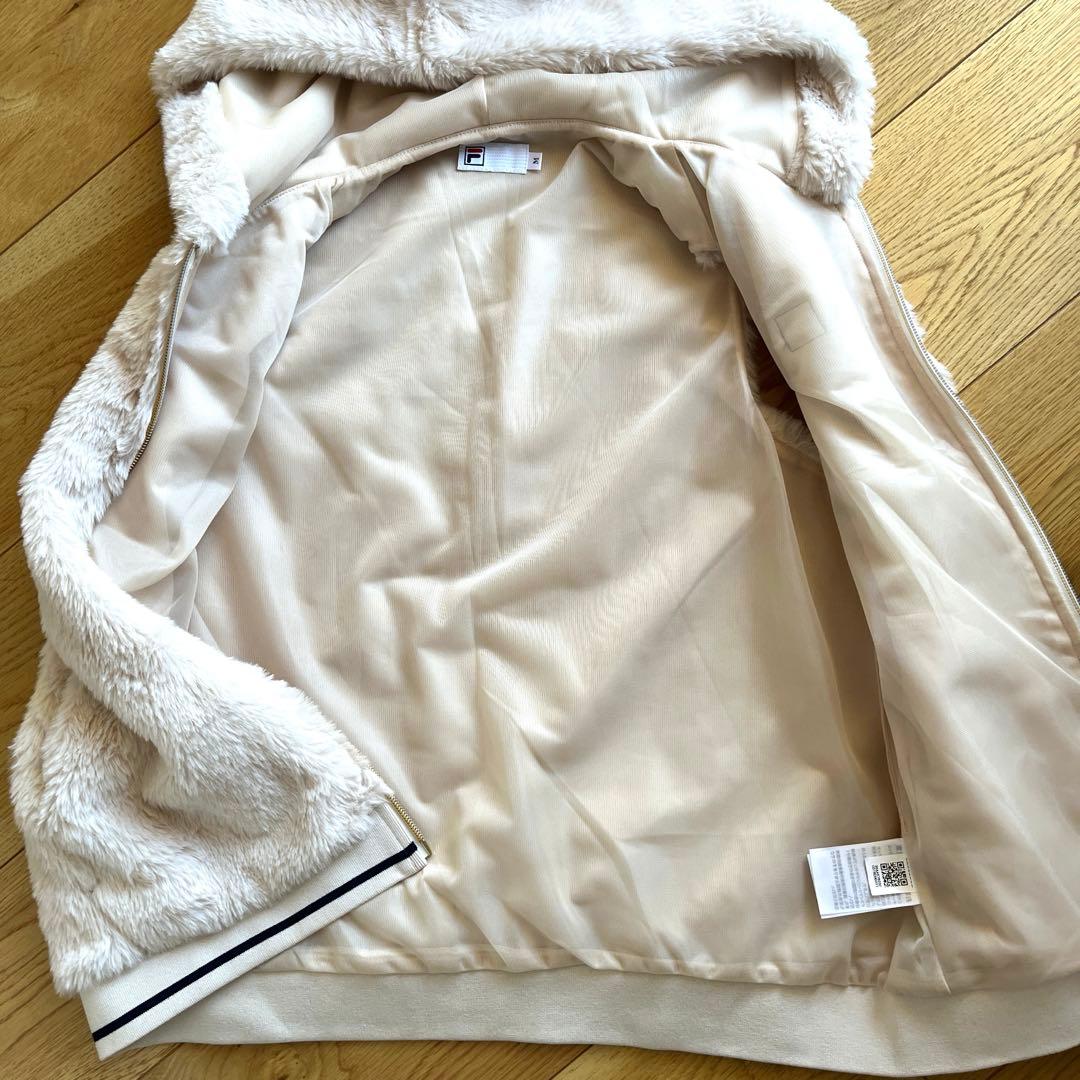 FILA♡【新品タグ付き】2025FWファーベスト EL0254完売品