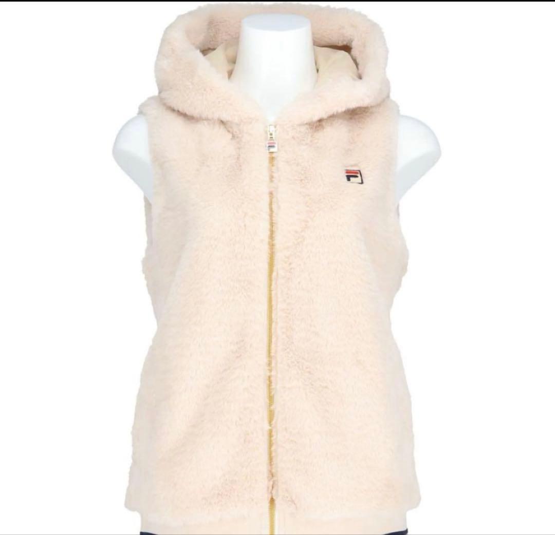 FILA♡【新品タグ付き】2025FWファーベスト EL0254完売品
