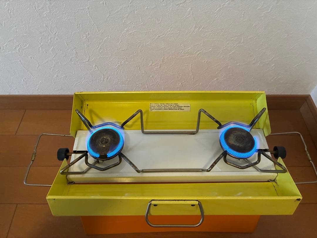 PRIMUS 2222 ツーバーナーコンロ オレンジ/イエロー セール