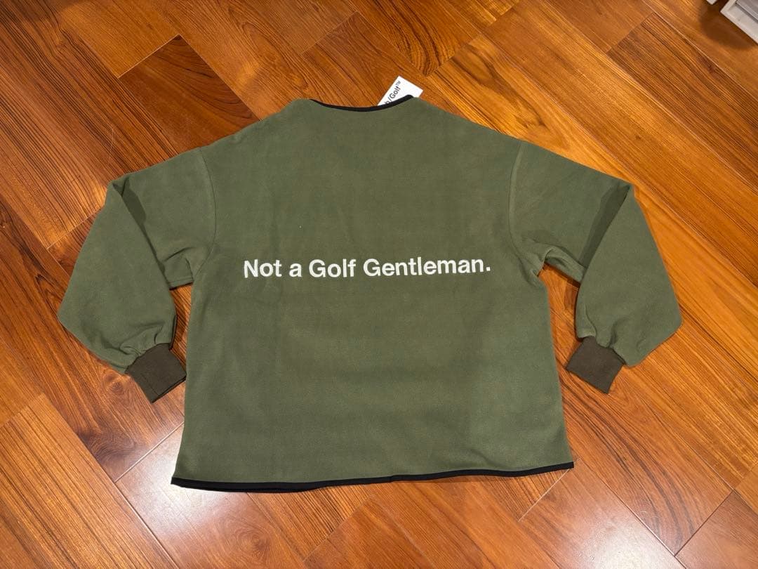 新品 Cph/golf キャプテンズヘルムゴルフフリースノーカラージャケット L