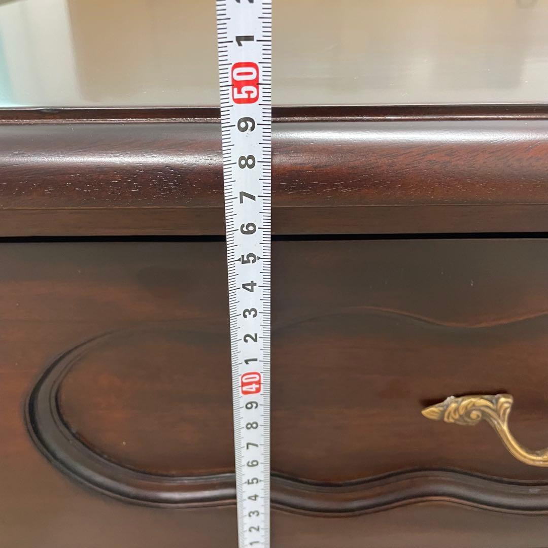 新品❗️マホガニー ジョージアン リビングテーブル 猫足 ロカイユ