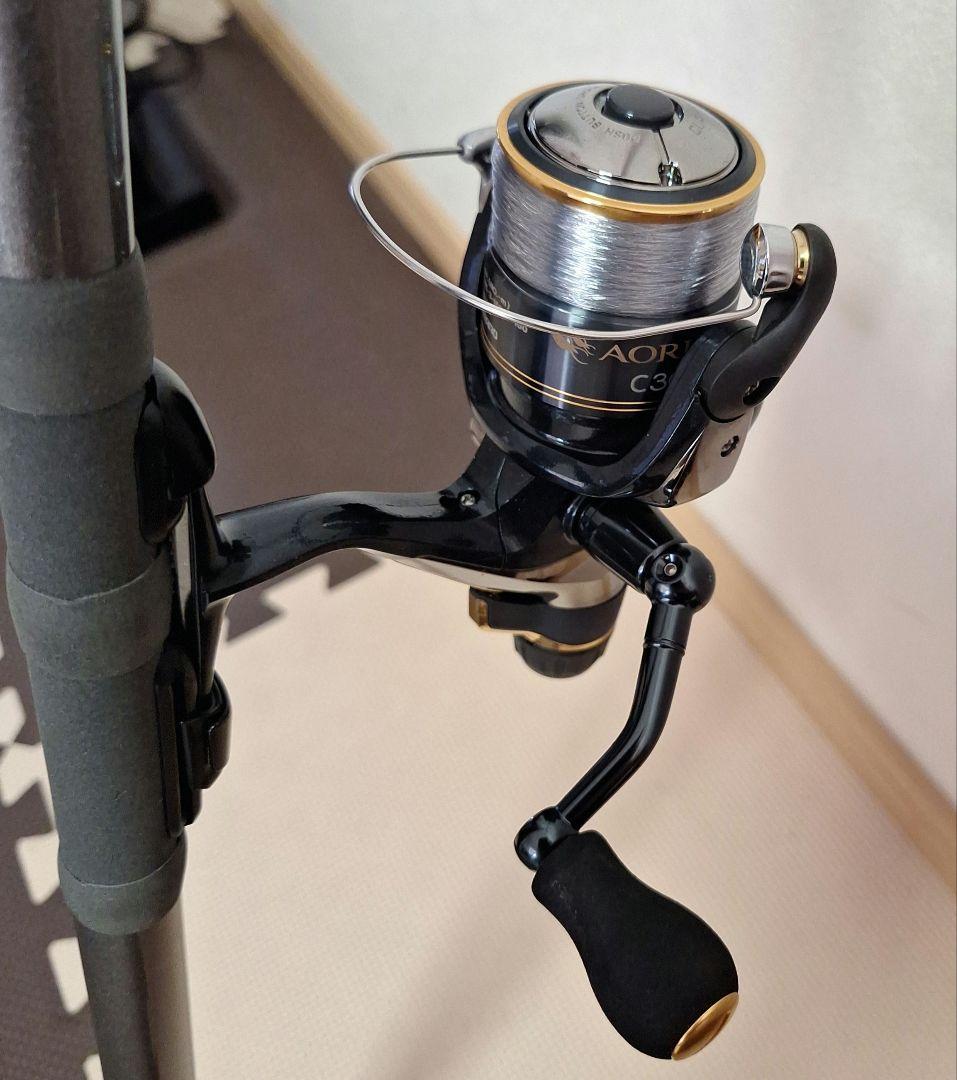 アオリスタBB C3000スピニングリール & ヤエン ロッドML500 セット