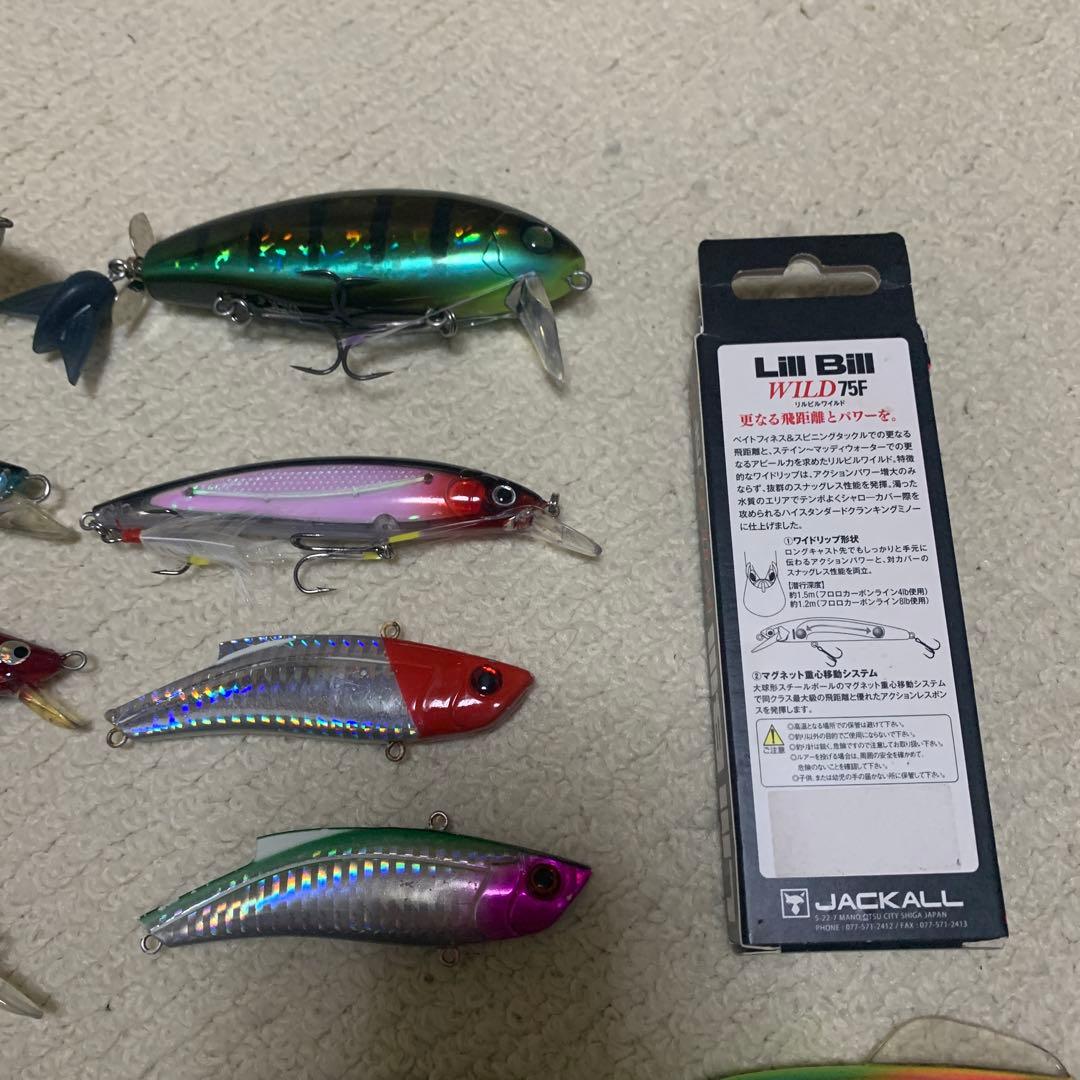 ルアーセット(バス、ソルト) 43個