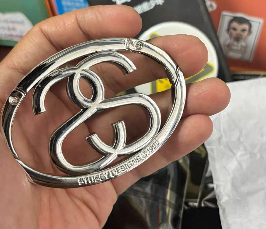 新品 Stussy SS LINK CARABINER Silver カラビナ - メルカリ