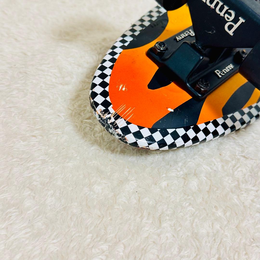 美品✨ミニクルーザー Penny 22インチ ブラックフレイム 正規品