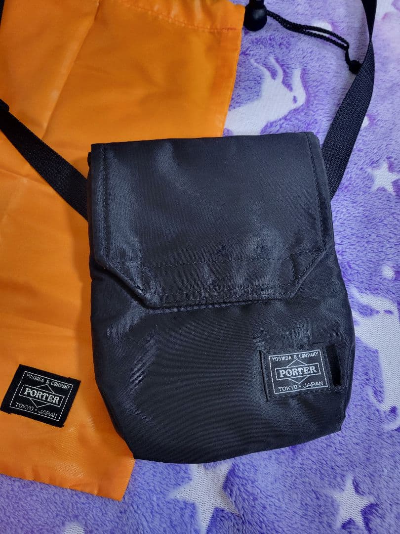 ほぼ未使用‼️kaptainsunshine 別注 PORTER サコッシュ 黒