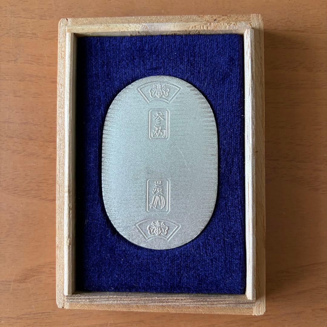 純銀記念小判 20g 木箱付き