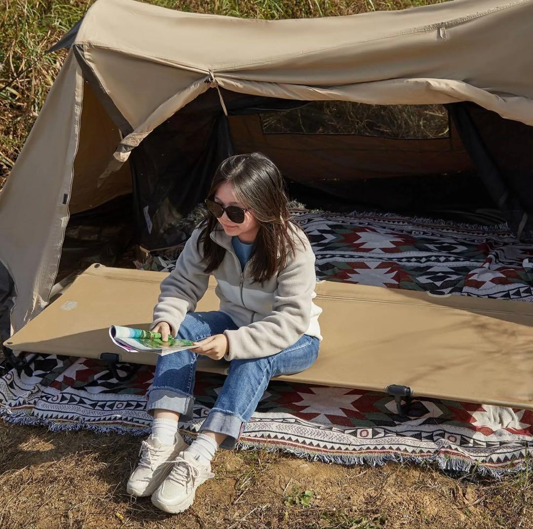 【2個セット】TIMBER RIDGE キャンプコット 数秒セットアップ