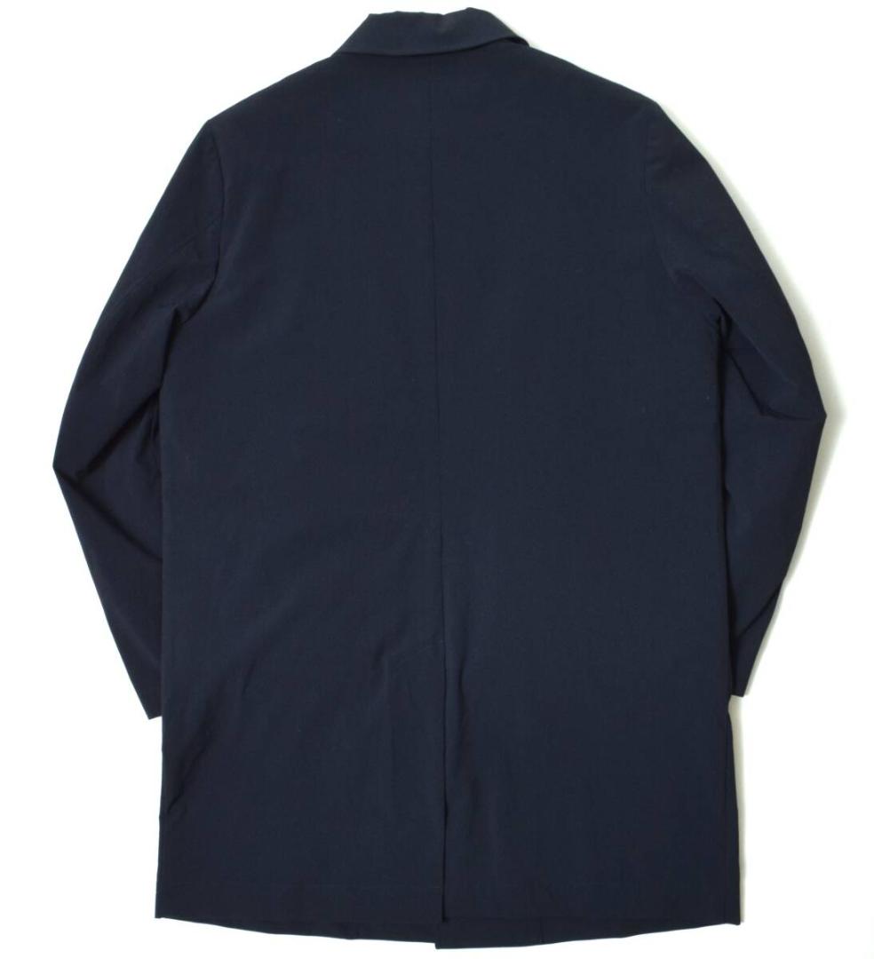 未使用8.2万 ポールスミス ストレッチ ライナー ステンカラーコート L 紺