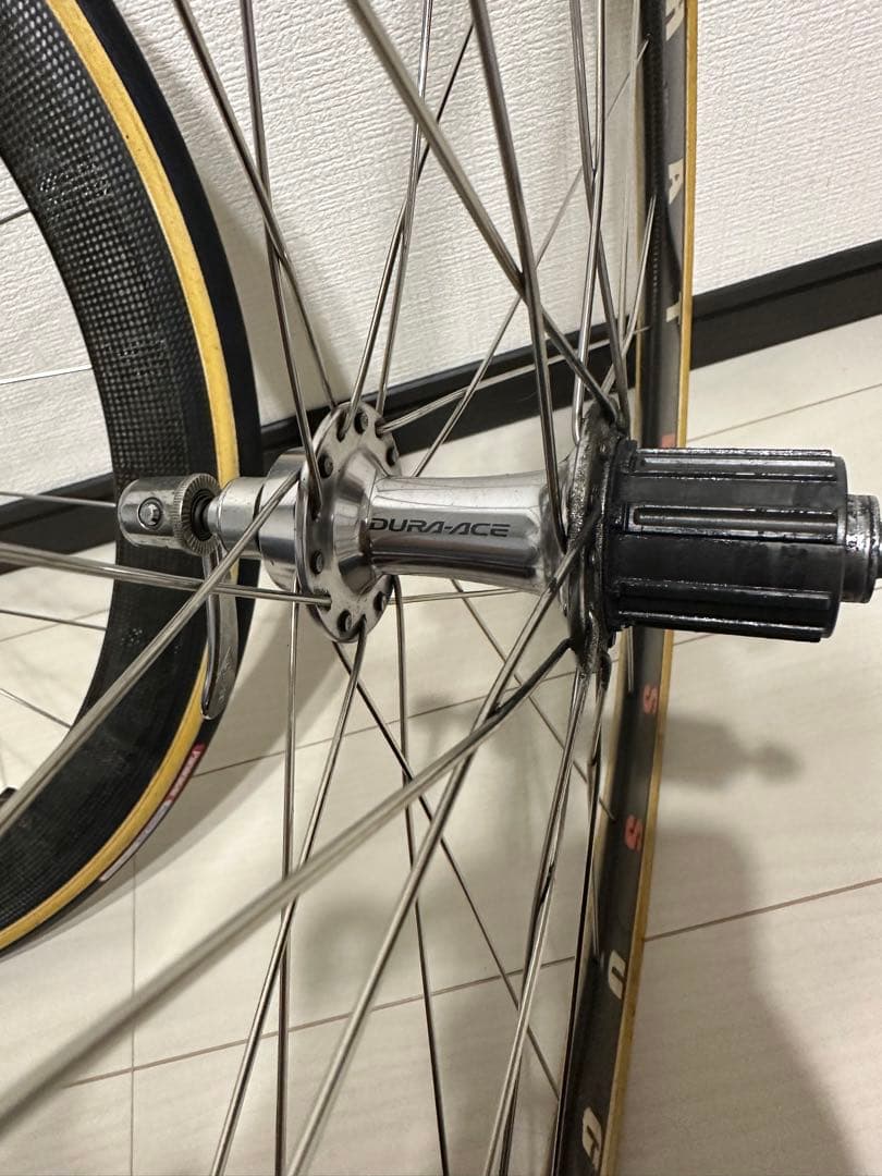 手組カーボンホイール 700c ロードバイク