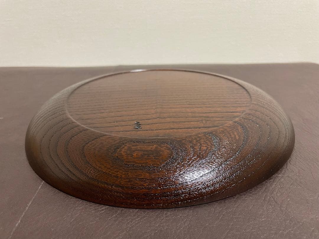 川北良造 神代欅 干菓子盆 共箱 栞 人間国宝 茶道具 漆器