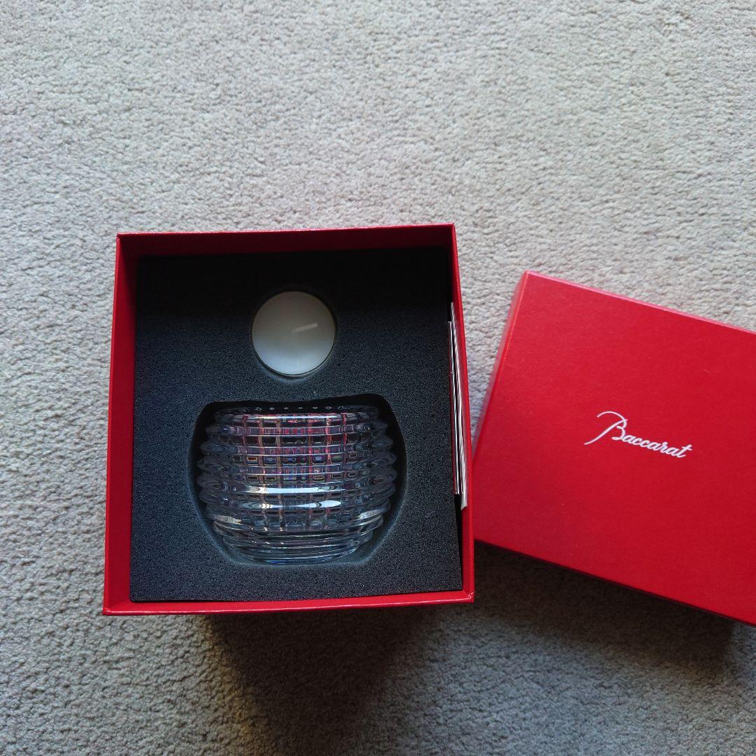 バカラ　キャンドルランプ新品美品