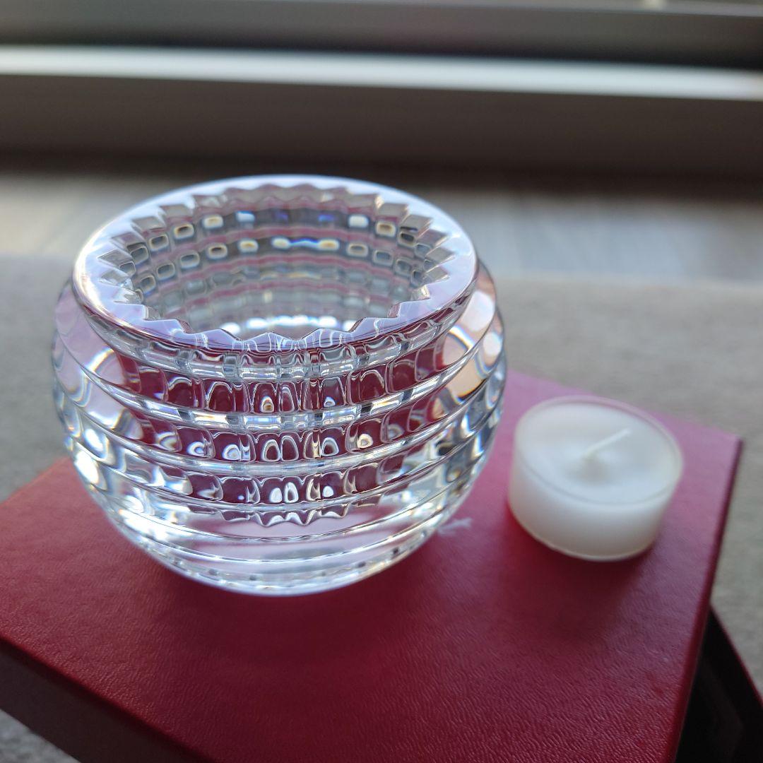 バカラ　キャンドルランプ新品美品