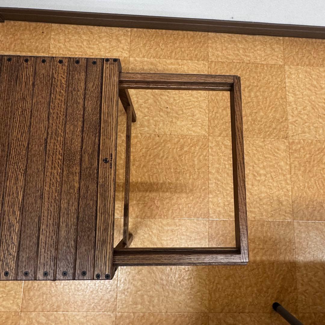 ☆最後のお値下げ！KIMI CANP ノビテーブル 両端がスライドするIGTの