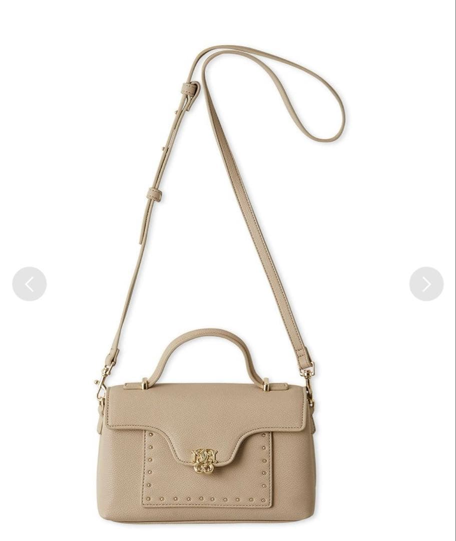 SNIDEL ベージュ ショルダーバッグ