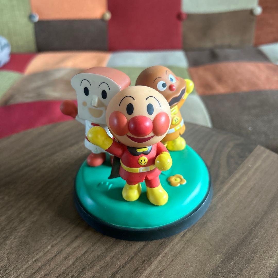 非売品！アンパンマン‪‪ カレーパンマン‪‪ しょくぱんまん フィギュア‬‬‬‬