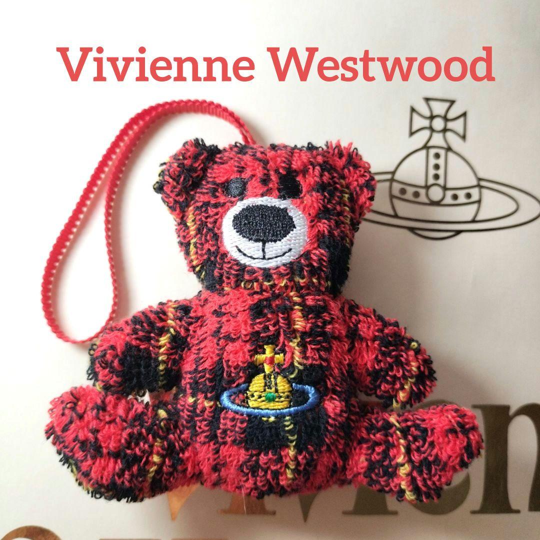 未使用Vivienne Westwoodクマ チャーム ストラップ キーホルダー