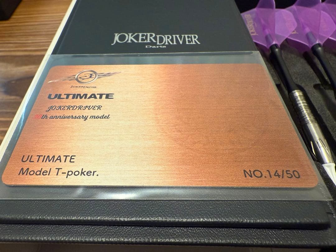 JOKERD T-poker ダーツ 20周年記念モデル　ポーカー