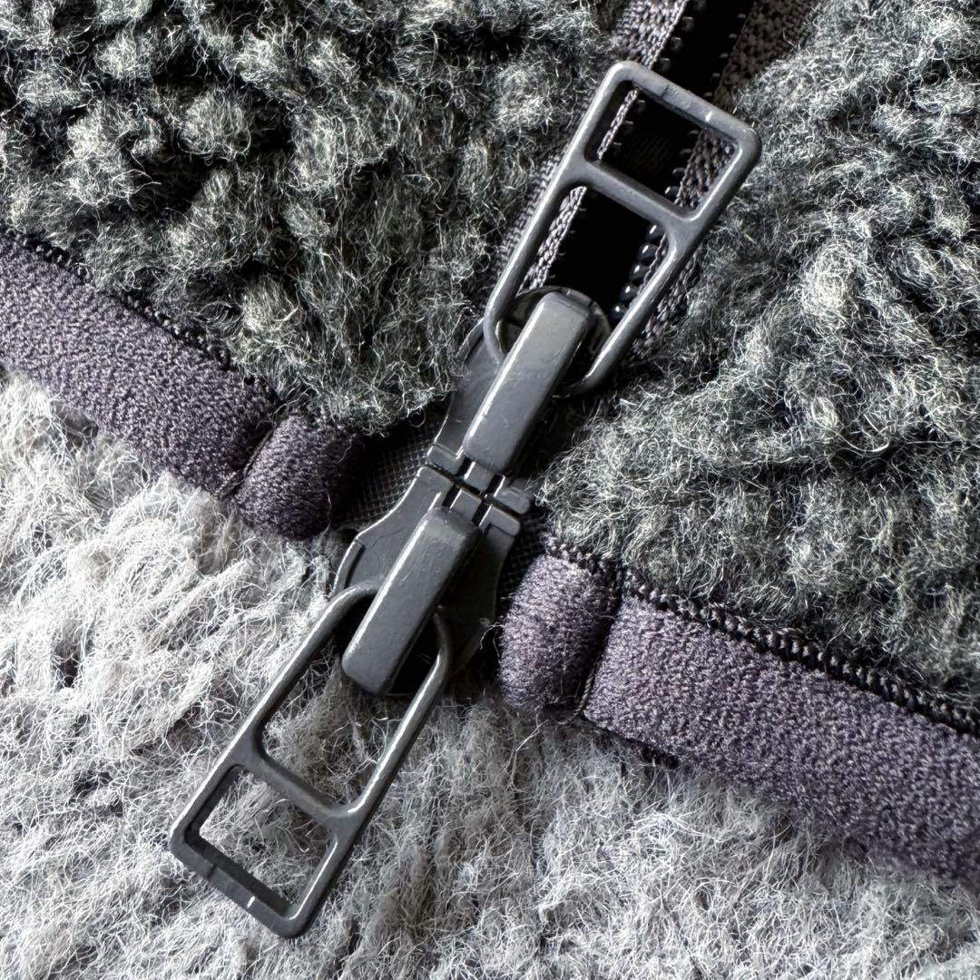 美品 BEAMS GOLF PURPLE LABEL ボアブルゾン XL グレー