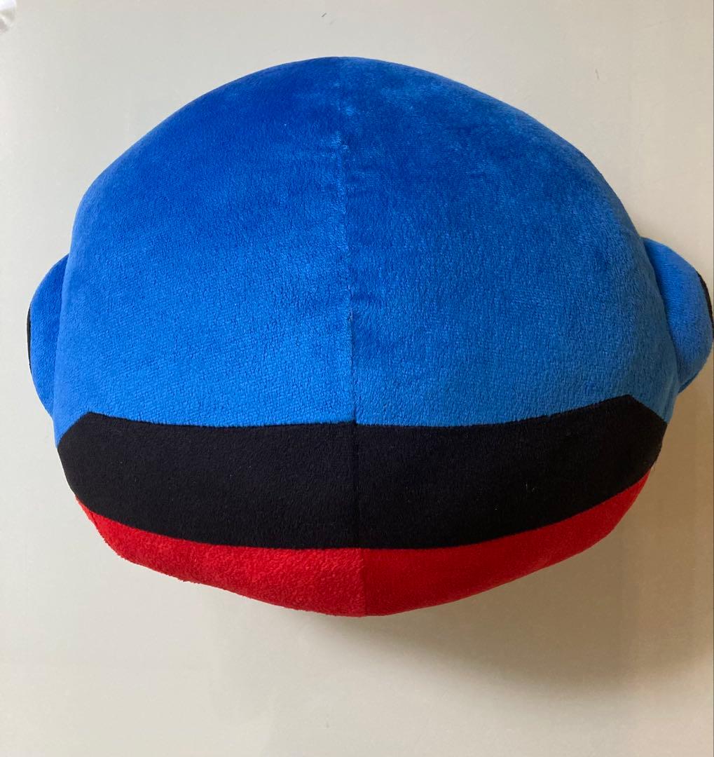 ロゴ　刺繍入り　クッション　つば九郎　顔型クッション 信じられないくらい可愛い