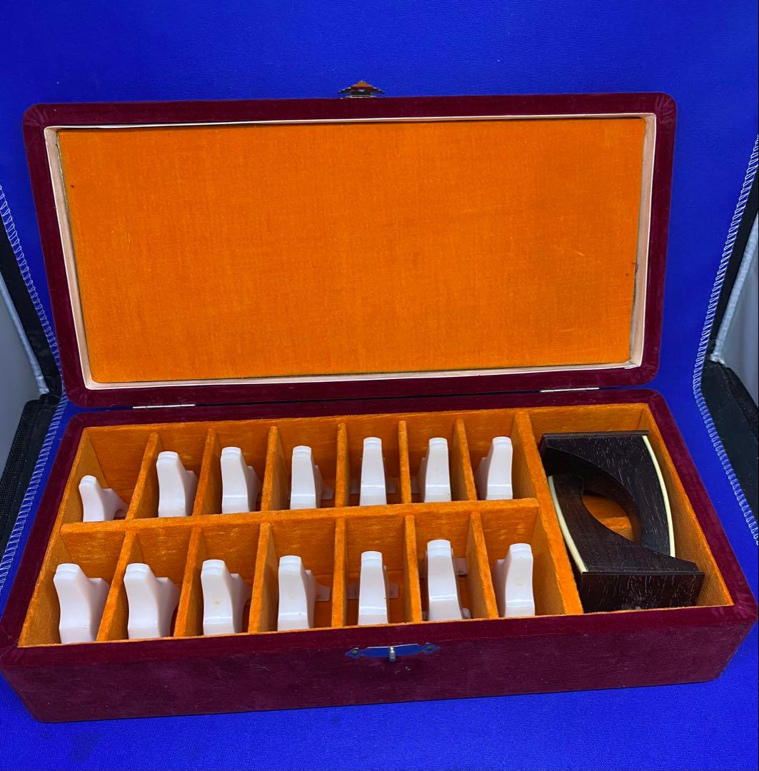 *2300 大正琴　13弦　琴柱　カバー付き