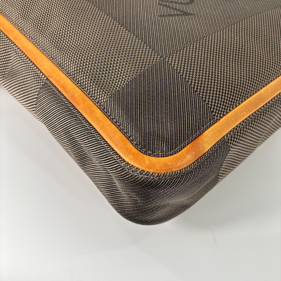 超極美品 ルイヴィトン ダミエジェアン コンパニョン ショルダーバッグ テール