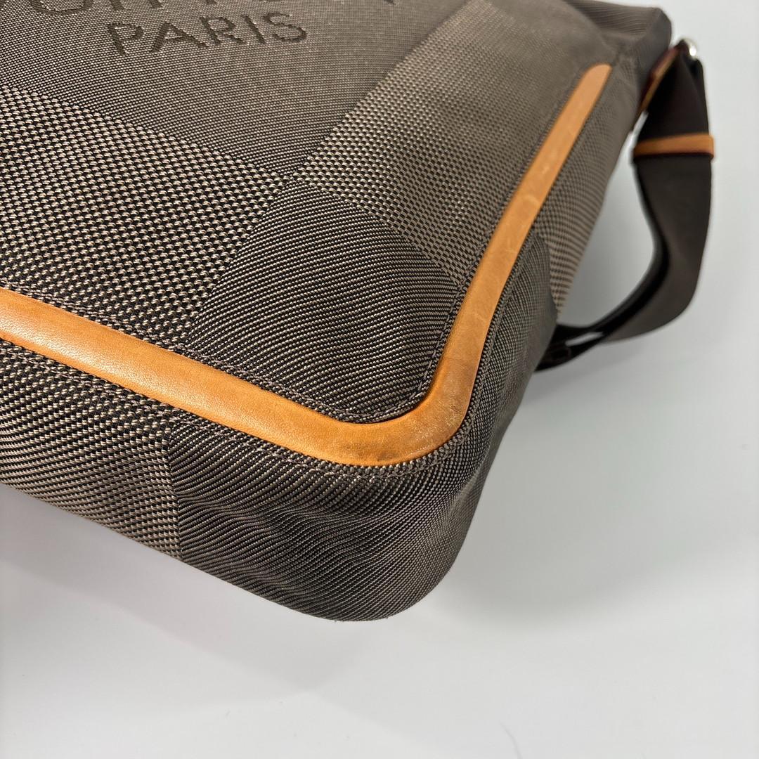 超極美品 ルイヴィトン ダミエジェアン コンパニョン ショルダーバッグ テール