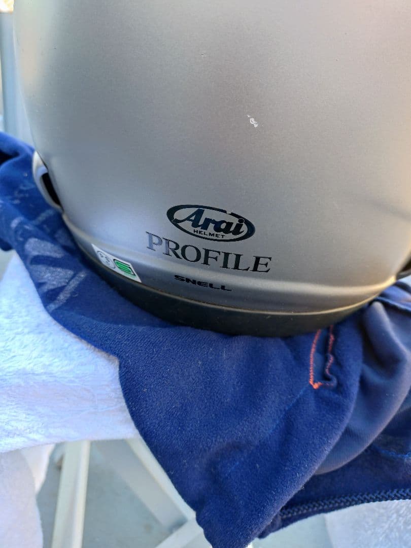 Arai PROFILE　マットシルバー アライ　L サイズ