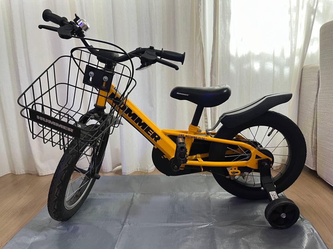 値引き中！！アルミフレーム子供用自転車アサヒプレシジョン補助輪持ち