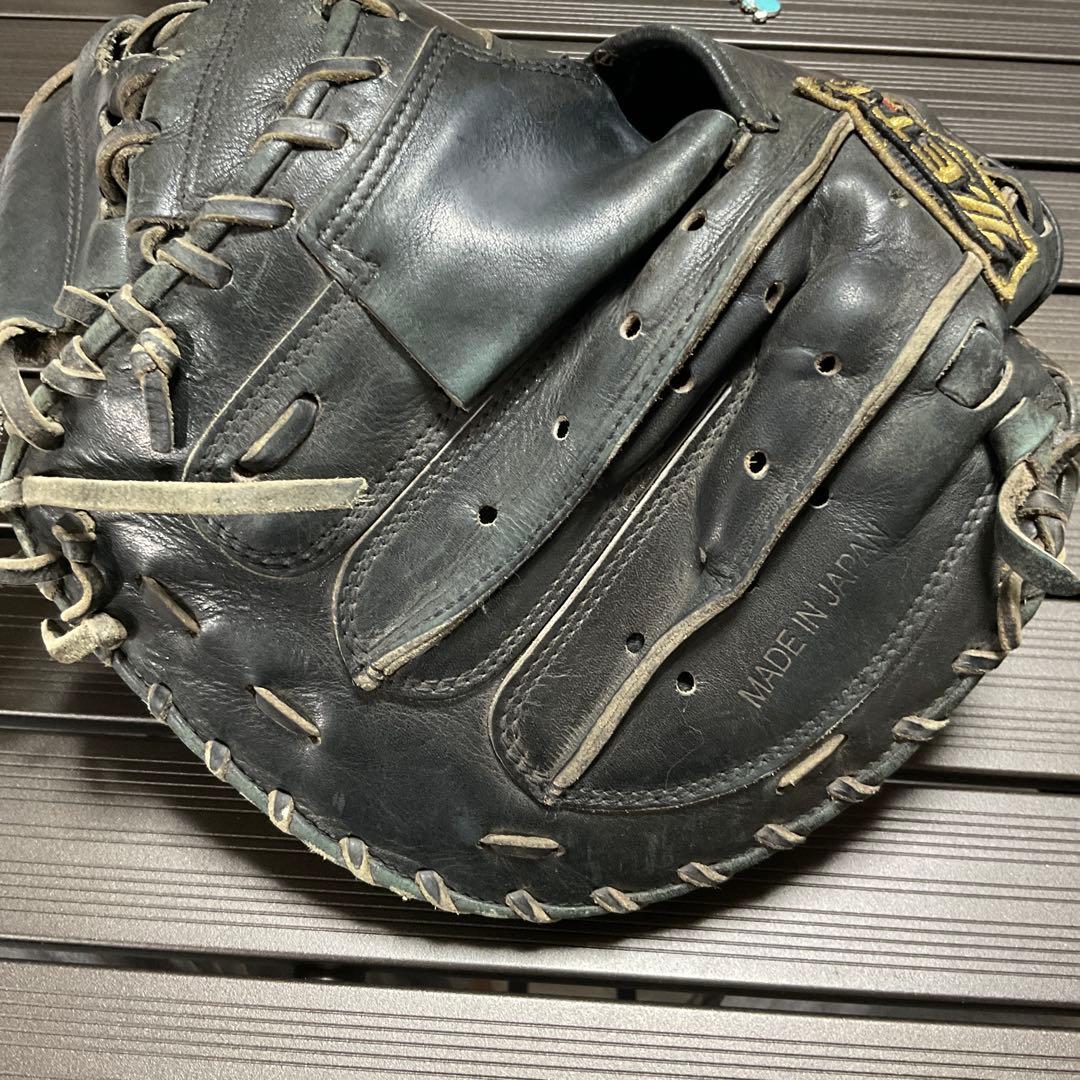 ZETT 小林タイプ 縦型 ポケット深め PROSTATUS 硬式ミット