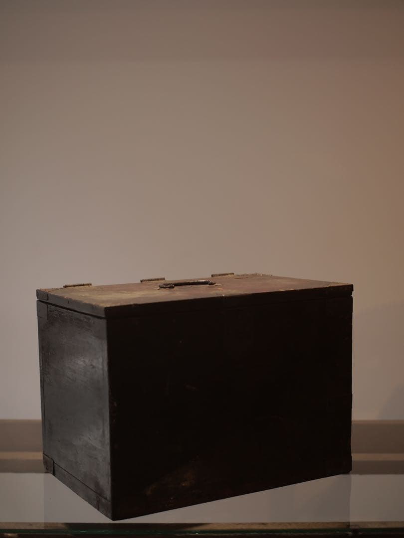 銭箱　硯箱　木箱　収納　小物入れ　民藝　古家具　古道具　アンティーク　昭和レトロ