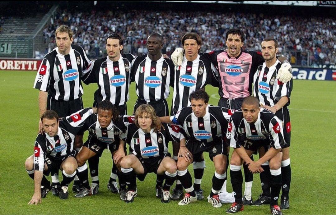 2002-03 ユベントス デルピエロ#10 チャンピオンズリーグ決勝刺繍付