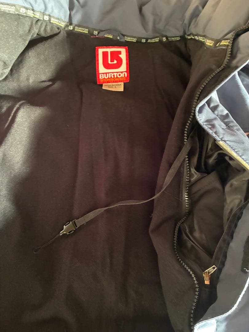 BURTON スノーボード用アウター ダウン⭐︎ネイビー　極暖⭐︎美品