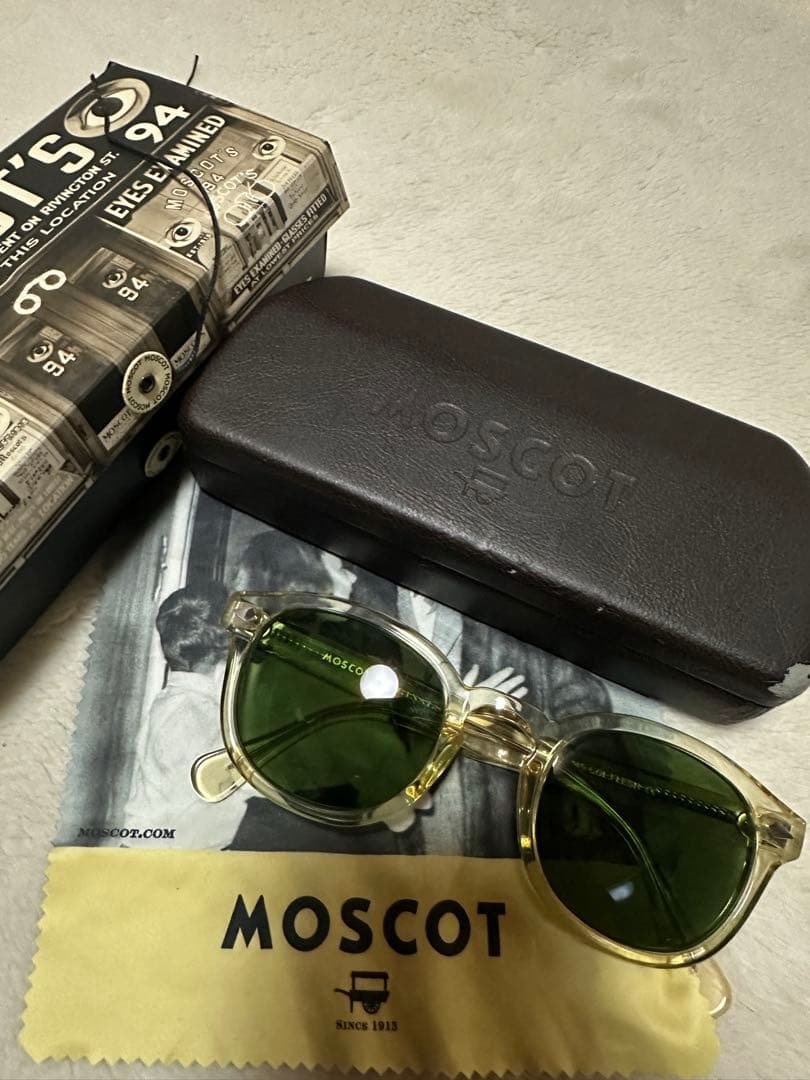 【確実正規品】モスコット レムトッシュ 49 フレッシュ　度なし/デフォルト