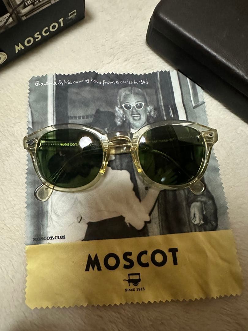 【確実正規品】モスコット レムトッシュ 49 フレッシュ　度なし/デフォルト