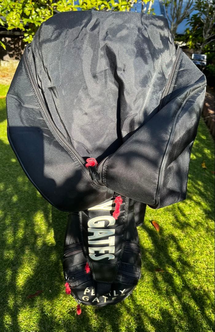 パーリーゲイツ　キャディバック　ブラック