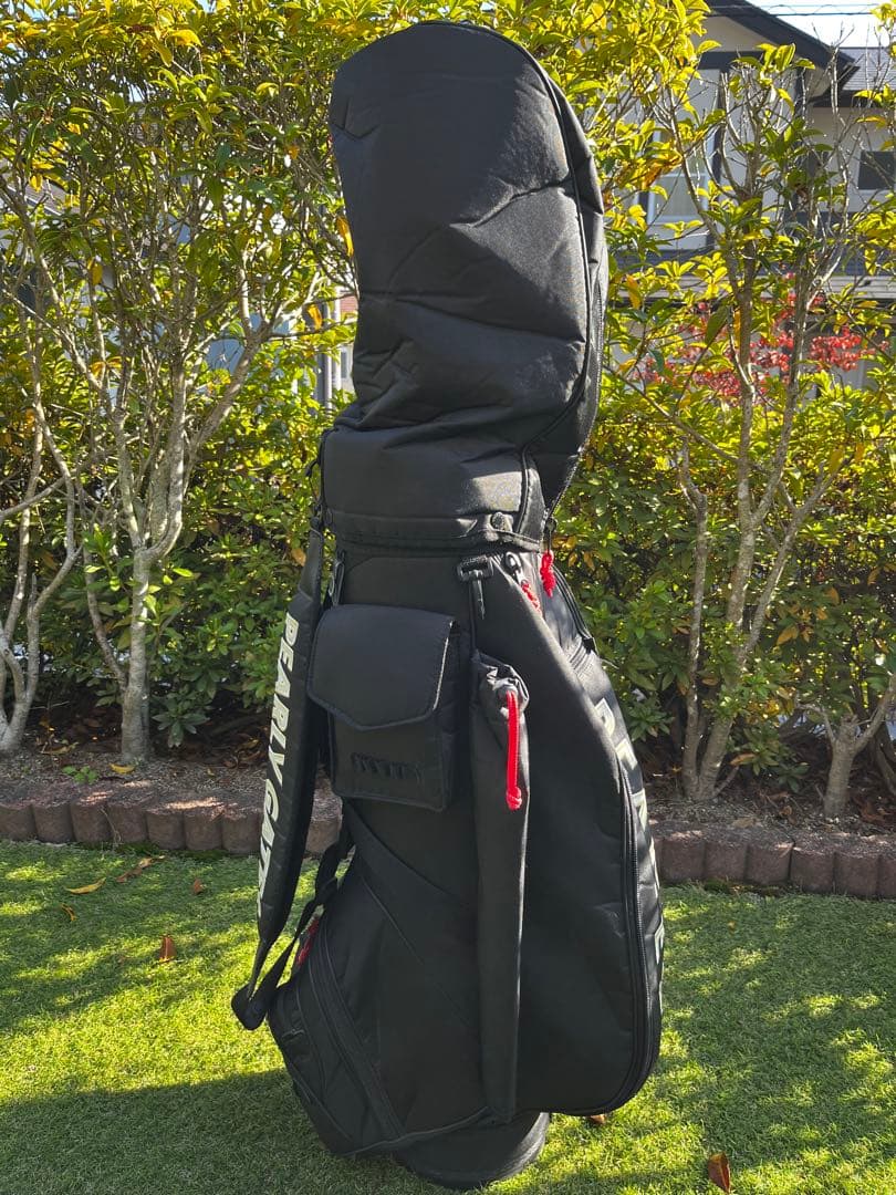 パーリーゲイツ　キャディバック　ブラック