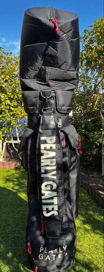 パーリーゲイツ　キャディバック　ブラック