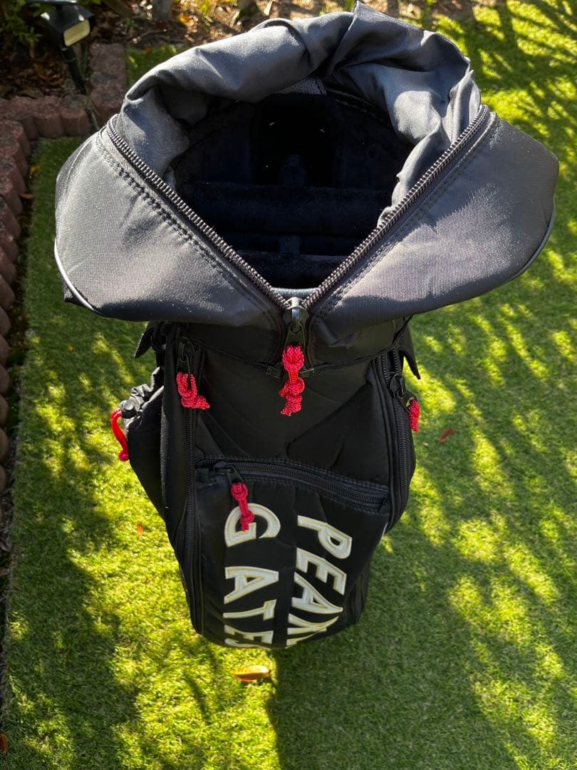 パーリーゲイツ　キャディバック　ブラック