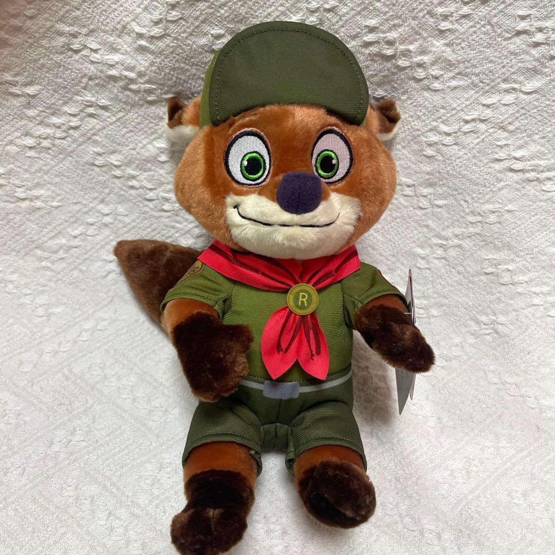 ズートピア ニック 幼少期 ジュニアレンジャー　バニティポーチ ぬいぐるみ