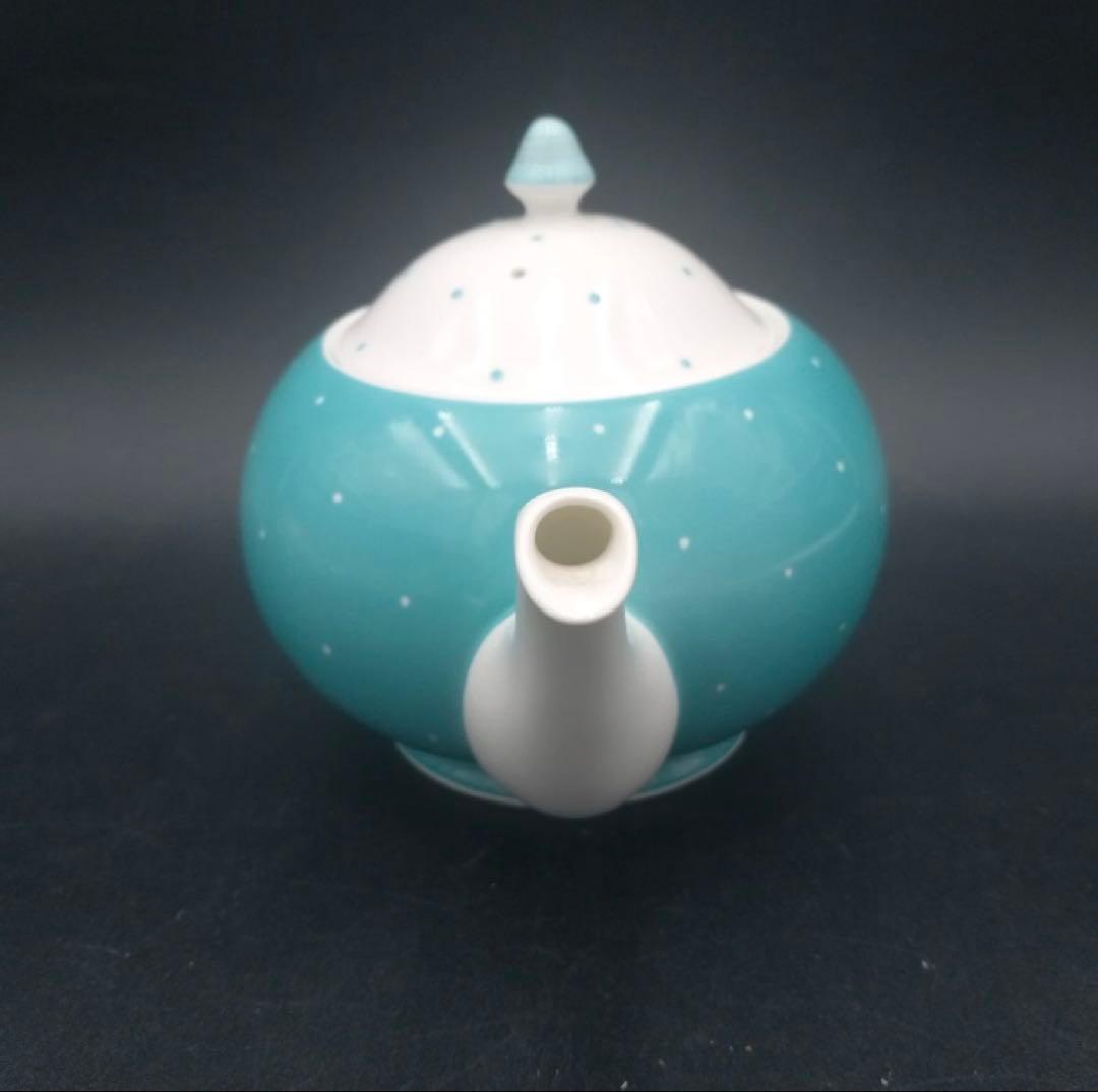 スージークーパー 美品 レイズドドット ティーポット カップ&ソーサー