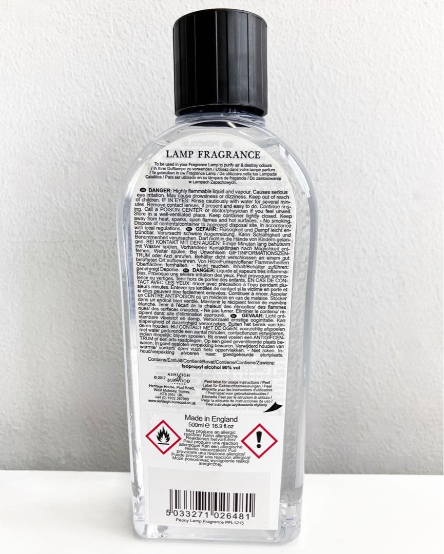 新品未使用 アシュレイ＆バーウッド オイル 【500ml】 ピオニー